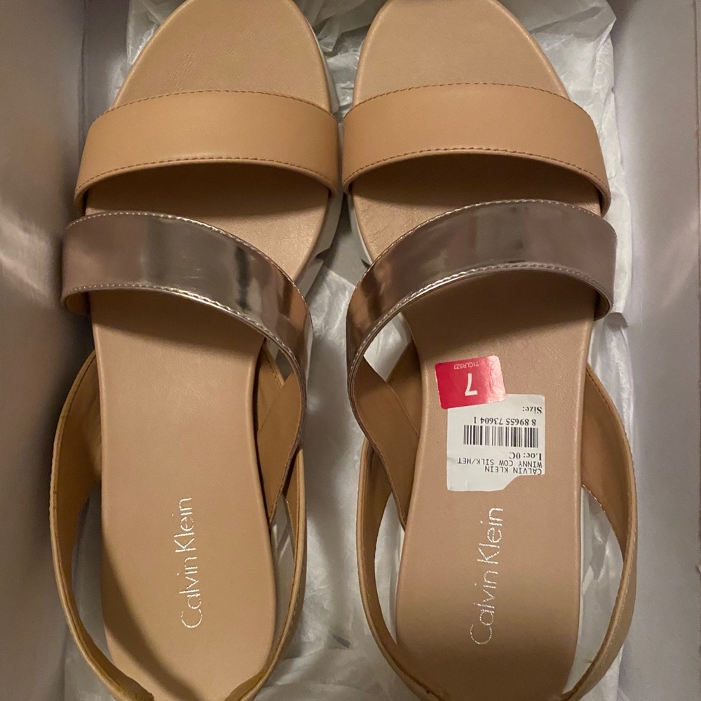 - NWT Calvin Klein sandals